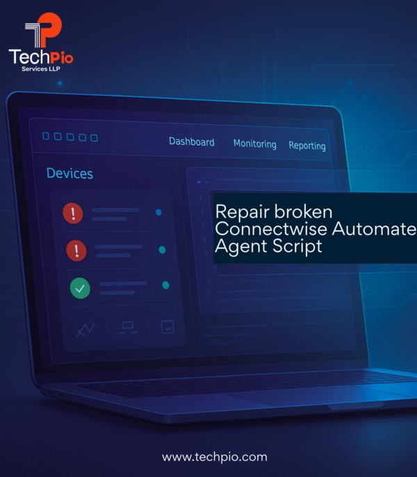 Repair broken Connectwise Automate Agent Script